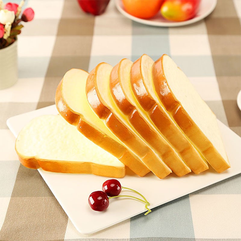 Danish Pancake Pan - 2pcs Simulated Danish Toast Slice Fake