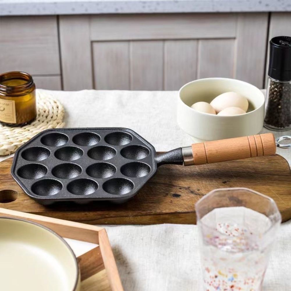 Cast Iron Takoyaki Pan Nonstic - Takoyaki Grill Plate review and price