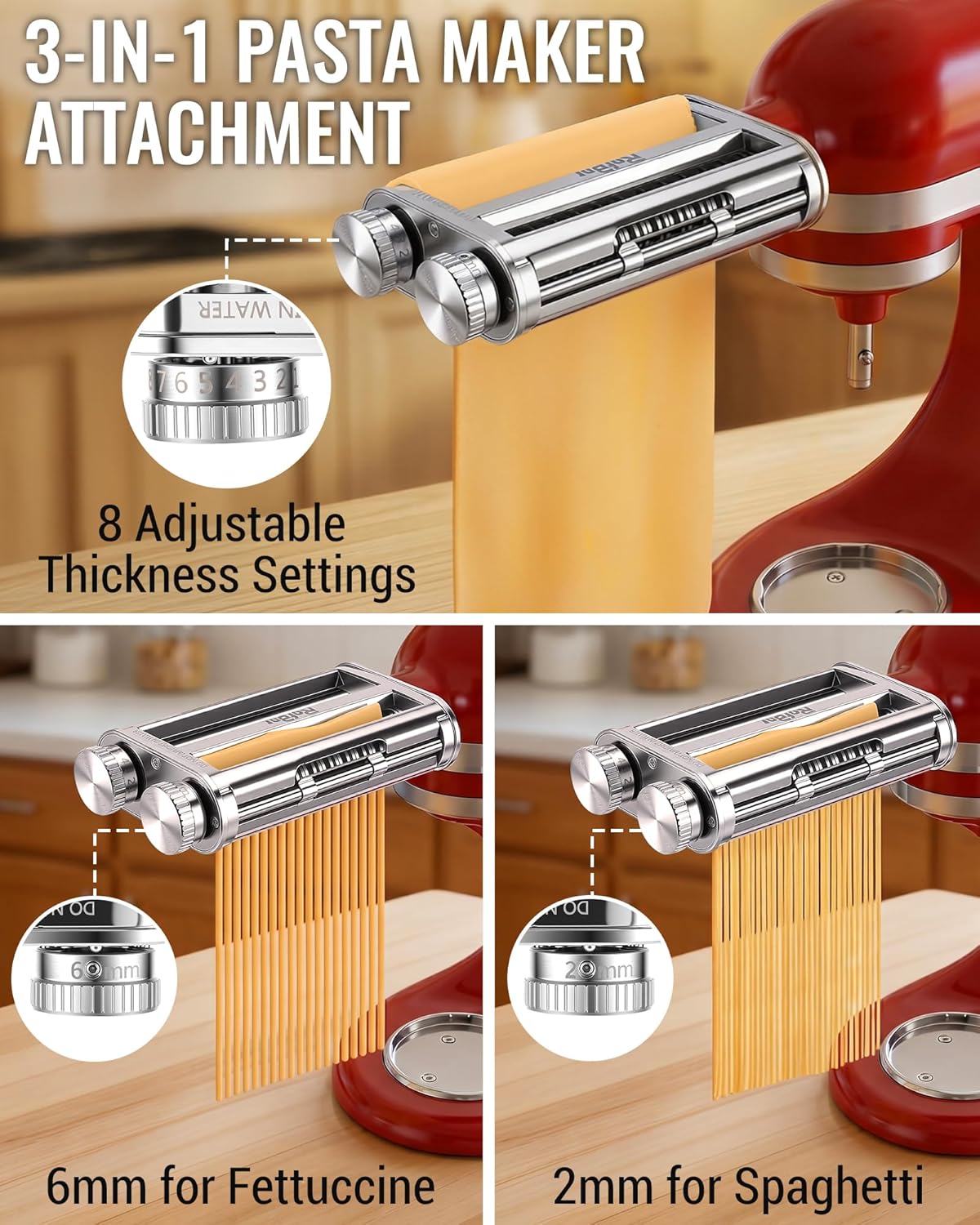 KitchenAid Mixer 3-in-1 Pasta  - Kitchenaid Mixer Hand Mixer review and price