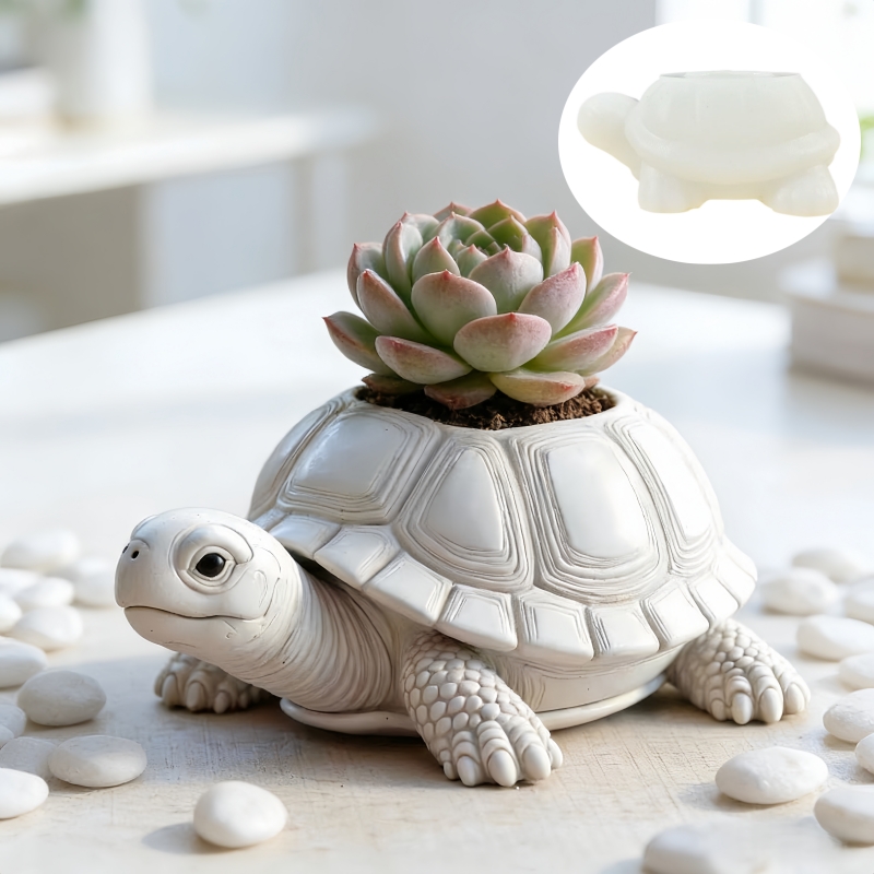 Wolf Head Shaped Flower Pot Pe - Potsticker Mold review and price