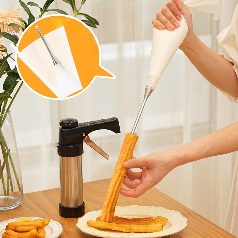 Churro Maker Manual Extruder G - Churros Maker Gun review and price