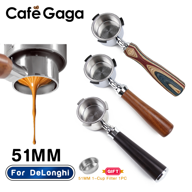 Coffee Bottomless Portafilter  - Delonghi Espresso Magnifica review and price