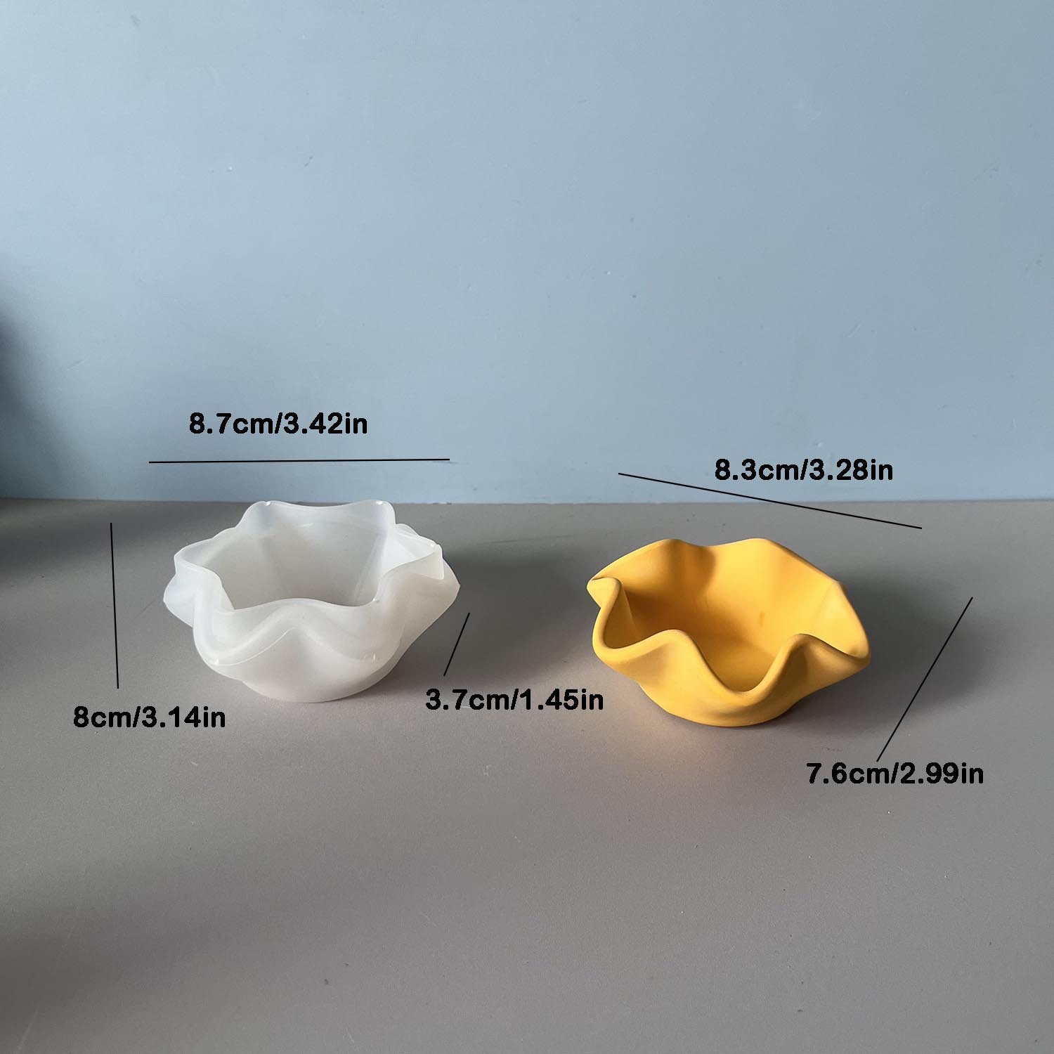 Creative Curved Edge Candle Bo - Potsticker Mold review and price